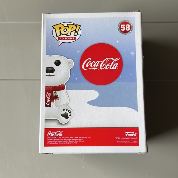 Funko Pop! Ad Icon Coco Cola: #58 Coca - Cola Polar Bear - Picture 3 of 4